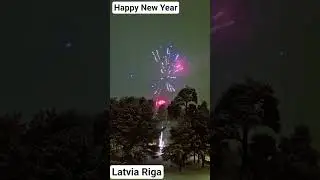 Happy New Year 2026 #shorts #latvia #riga #today #2026 #happynewyear #snow
