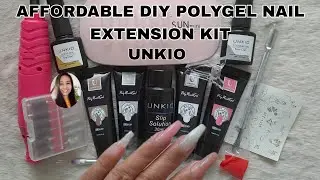 DIY Nail Extension Kit to Create Easy Nail Extensions - Affordable Polygel Nail Set from Shopee
