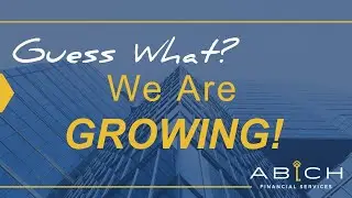 We're growing!