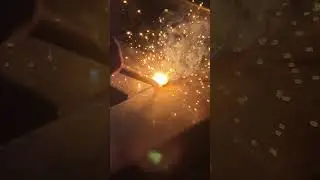 Satisfying Galvanized Pipe Weld ✨ #welding #tech #trending