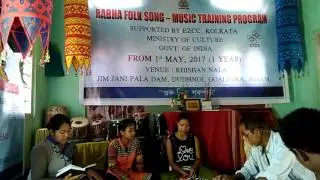 rabha folk sng-music traning    frm hemanta dipka(4)