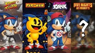 SONIC in different Games 2 (EVOLUTION)