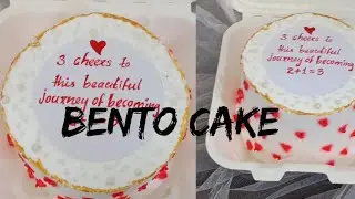 lunch box cake❤️