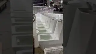 how does the toilet water leakage testing work? Under 12hours #ceramic #testing #toilet #sanitary