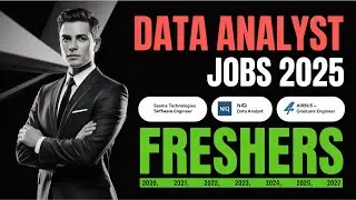 Top  MNCs Hiring Data Analyst Freshers in 2025 | Data Analyst Hiring Companies  |Fresher Jobs