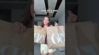 Zara Sale Haul🛍️🫶🏻 #bhavyaarora #shoppinghaul #zarahaul