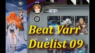 Beat Varr Duelist 09 | Frostlands Surface | Wuwa TCG 3.1