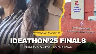 The HACKATHON vlog!!! - First ever experience🎀😵 | Team brainstorming n fun for a whole day!!