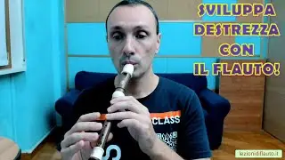 Esercizi per le dita con flauto dolce
