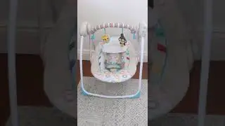 Bright Starts Petite Jungle Portable Swing