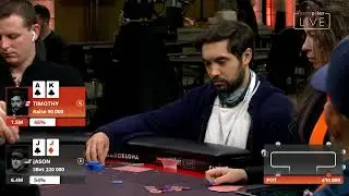 Jason Koon vs  Timothy Adams | Classic Hands - MILLIONS SHR Barcelona 2018 | partypoker