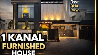 1 Kanal Ultra Modern Top Class Designer House located in the heart of DHA Phase 6 Lahore DHA Raya.📍
