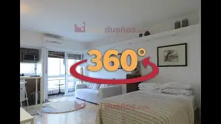 #Video360 - Due&ntilde;o Alquila - Departamento Temporario de 1 ambiente en Recoleta, Capital Federal.