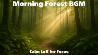 Morning Forest BGM｜Calm Lofi Music for Focus, Work & Morning Walks