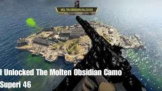 How I Unlocked The Molten Obsidian Camo (Superi 46)