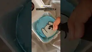Decorating Bento Cake 🔥 #shorts #kekmart #bentocake