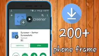 How to download best phone frame by techy chilly