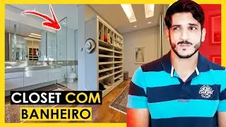 CLOSET E BANHEIRO INTEGRADOS | VALE A PENA OU É UMA FURADA ?
