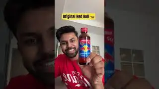 This is the origina red bull drink and was founded in Thailand 🇹🇭 #redbull #thailand #seveneleven