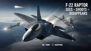 F-22 Raptor: The Jet That Sees, Shoots, and Disappears