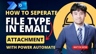 How to Seperate File Type in Email Attachment, Save to OneDrive with Power Automate without Coding