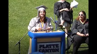 Platte Canyon HS 2020 Valedictorian Speech