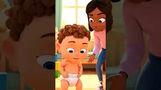 Baby&rsquo;s Big Diaper Mystery 😂 #ai #funny #animation #cartoon #shorts #youtubeshorts #viral