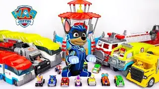 Super Unboxing Cool Paw Patrol Big Truck and Rescue Vehicle Toys Collection | Dino Rescue HQ Playset