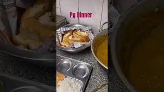 1 Million view || Thanks 🙏🏻 Whats in PG Dinner #noida #hostel