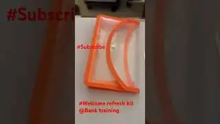 #welcome refresh kit @Bank training #Gujarat #banking #exams #music #vlog #viralvideo #trending