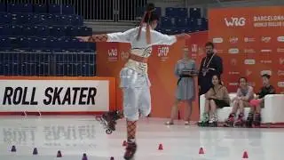 2019 WRG Inline Freestyle Classic Slalom JRW Qualification G1 2nd Place Qin Yu Qing (CHN)