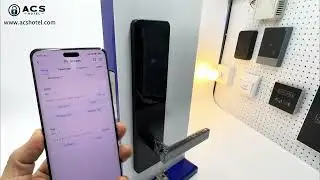 HL-BA6 Bluetooth Hotel Door Locks with Card Opening: Dual Access & Flexible Management | Full Demo
