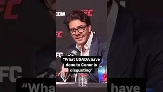 HUNTER CAMPBELL TALKS ABOUT PRESS REALISE FROM USADA | WHAT THEY DID TO CONOR MCGREGOR IS DISGUSTING