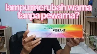 Review Kandila Vibrant V300 +uva & uvb untuk akuarium aquascape 35cm