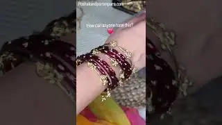 Trending Glass Bangles #bangles #shorts  #fashion