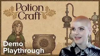 Witch Plays Alchemist Simulator! | Potion Craft Demo Playthrough