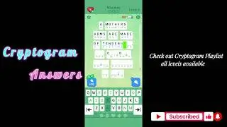 Cryptogram Mother&rsquo;s Day Event Chapter 2 Level 4 | Cryptogram Mother&rsquo;s Day Event Chapter 2 Answers