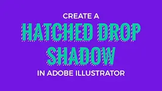 Drop Shadow Effect | Adobe Illustrator - Beginner tutorial