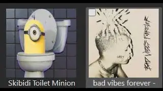 skibidi toilet minion x bad vibes forever (transition)