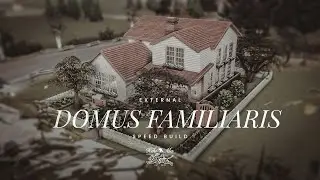 Family Home Domus Familiaris \\ The Sims 4 speed Build