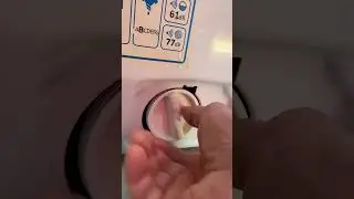 #laundry installing new candy washing machine pump filter cap