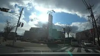 ［4K］（　イオンジェームス山店　）の立体駐車場に、入りました。I entered the multi-storey car park of Aeon James Yama store.