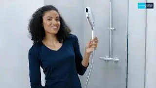 Grohe QuickFix Hand Shower and Shower Hose
