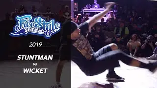 Stuntman vs Bboy Wicket Freestyle Session 2019