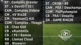 UKVFL TOTW 8