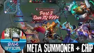 Arrival Ke Base! Sun IQ 999+ Bikin EPIC Comeback! Meta Summoner FT Chip! (Part 3)