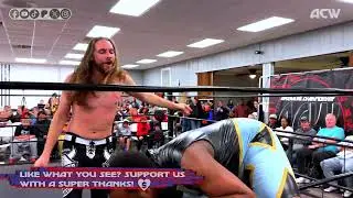 Clip: Rico Hendrix vs Jason Drake: ACW US Championship Match - 2024 King of Maryland // #acw