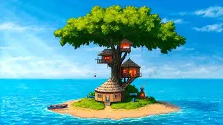 I Lived on a stranded island in Official Rust...