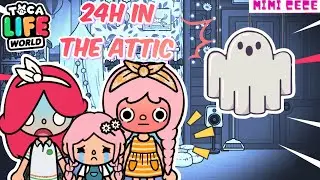 WE STAYED 24H IN THE ATTIC AND SAW..‼️😱😵&zwj;💫 | WE STAYED 24H IN THE ATTIC AND SAW..🫣