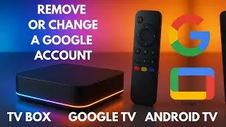 Как изменить свой аккаунт Google на любом устройстве Smart TV #googleaccount